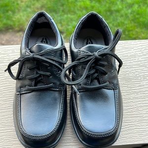 Hush puppies leather upper memory foam size 12M toddler boy